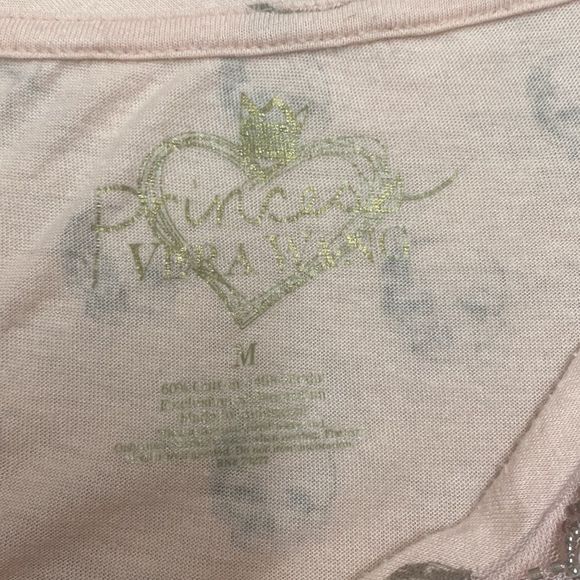 Princess Vera Wang Beaded Pink Skull Tee - Picture 6 of 9